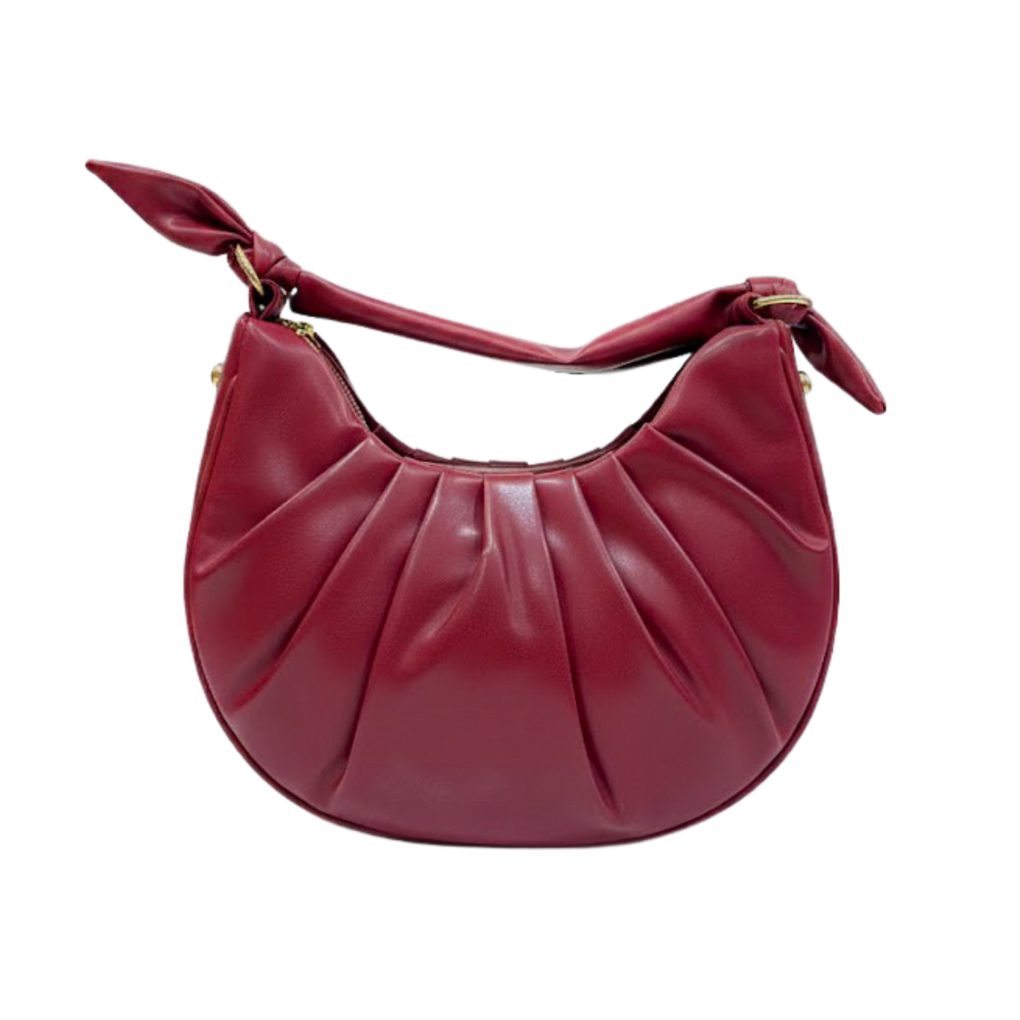 Ruby Crescent Knot Bag