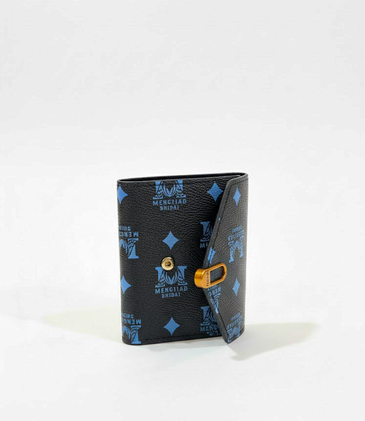 Midnight Luxe Lock Bifold Wallet