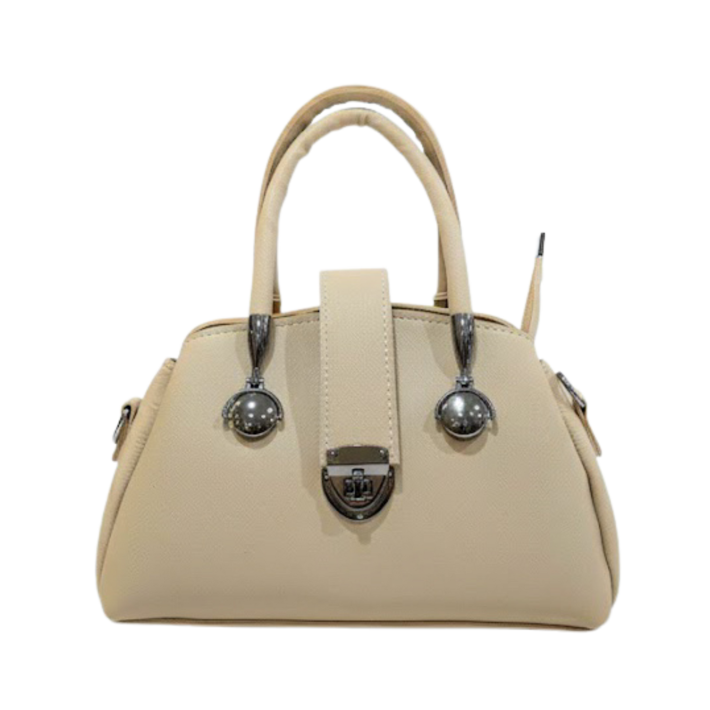 Cream Classic Dome Bag