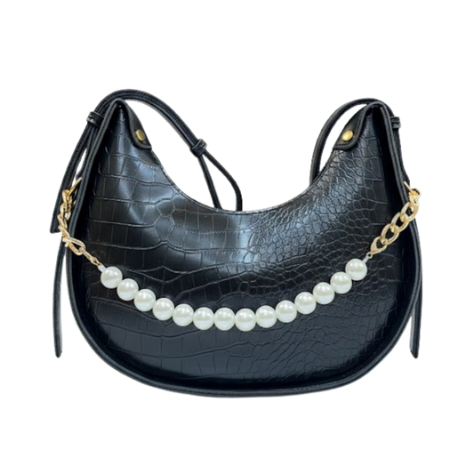 Pearl Chain Shoulder Bag