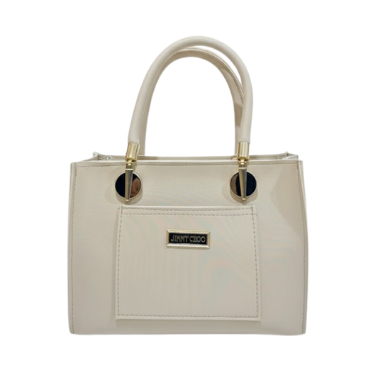 Cream Signature Luxury Tote