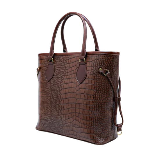 Croc Texture Premium Handbag